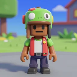 roblox character wearing a zombie hat