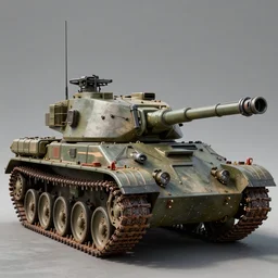 retro futuristic military tank, 8 k photorealistic, hd, high details, trending on artstation