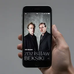 iPhone by zdzislaw beksinski and Ridley Scott, detailed lighting, high quality, sharp focus, 4k,