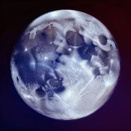 the moon. digital painting, vertical, intricate, beautiful, detailed, grunge, sharp focus, abstract art by kuvshino and el lissitzky and artgerm and kandinsky, trending on artstation. blue, dark red and dark purple color scheme, gradient darker to bottom