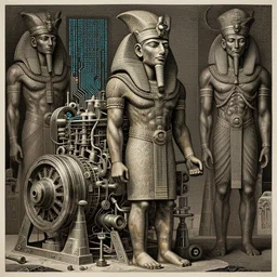 aztec deity by jeffrey smith and wlop and gustave dore, featuring engine, circuitry, code, binary, cryptonomicon, dmt entity, ambient occlusion, 3 d concept render, scientifically accurate, artstation, intricate, beautiful, look at that detail!