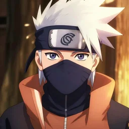 Kakashi, portrait, rich colors, radiant light, anime visual, makoto shinkai, ultra detailed