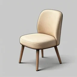concept rendering of a chair, product design illustration, friendly design