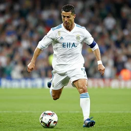 a portrait of ronaldo luis nazario de lima playing football in mars # realronaldo