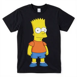 Bart Simpson wearing a t-shirt of Bart Simpson wearing a t-shirt of Bart Simpson