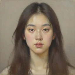 a beautiful portrait painting