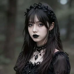 portrait of young beautiful goth girl, hyper detailed h - 1 0 2 4 w - 1 0 2 4