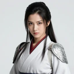 ( ( ( ( ( ( karen fukuhara ) ) ) ) ) samurai!!!!!!! warrior, intense intricate detail, beautiful and gorgeous design, cinematic composition, painting masterpiece by rembrandt, michelangelo, junji ito, yoji shinkawa, takehiko inoue, psychedelic imagery background, fractal clouds
