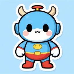 cute miss mascot gigalithe gigalithe gigalith super hero sticker art, cronobreaker, beeple game icon