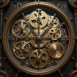 A glimpse inside the clockwork dimension, full hd, extremely detailed, ambient