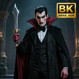 photo of a vampire assassin highly detailed 8 k hdr smooth sharp focus high resolution award - winning photo
