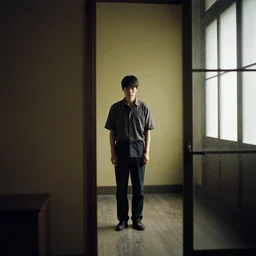 man in room by hsiao ron