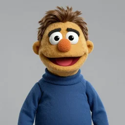 Ruud Gullit as a muppet