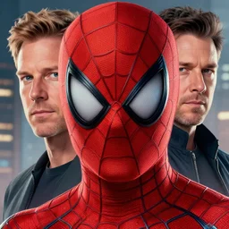 a highly detailed beautiful portrait of peter parker, james gurney, james jean