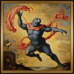 the flying spaghetti monster, Renaissance Painting