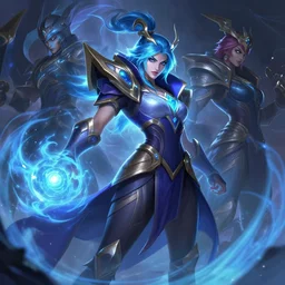 pyke league of legends wild rift hero champions arcane magic digital painting bioluminance alena aenami artworks in 4 k design by lois van baarle by sung choi by john kirby artgerm and greg rutkowski and magali villeneuve mage fighter assassin