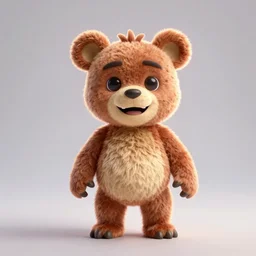 Freddy Fazbear from FNAF in a Disney Pixar animated movie, Dreamworks, backlit rim light, fill light, stylized, Freddy Fazbear's pizzeria
