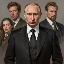 Vladimir putin as a ruggedly handsome hero, intricate, elegant, highly detailed, centered, digital painting, artstation, concept art, smooth, sharp focus, illustration, art by artgerm and donato giancola and Joseph Christian Leyendecker, Ross Tran, WLOP