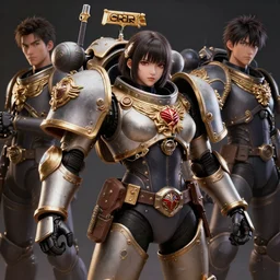 k - pop girl warhammer marines 4 0 k digital art, by takehiko inoue and kim jung gi and hiroya oku by thomas kinkade 3 d high definition, trending on artstation, photorealistic, high resolution, 8 k, octane, hyper detailed, trending on deviantart insane details, intricate, elite, ornate, elegant trend, unreal engine