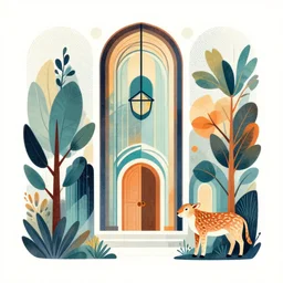 ( ( dot shaded ) ), editorial illustration habitat 6 7, modern art deco, colorful, ( ( mads berg ) ), christopher balaskas, victo ngai, rich grainy texture, finely detailed, dynamic composition, wide angle, intricate, ( ( risograph ) ), luts, fog