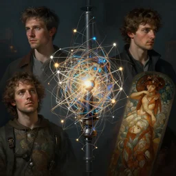 neural network dramatic lighting, highly detailed, lifelike, photorealistic, digital painting, artstation, concept art, smooth, sharp focus, illustration, art by john collier and krenz cushart and artem demura and alphonse mucha and and albert aublet