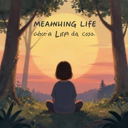 the meaning of life, trending on artstation
