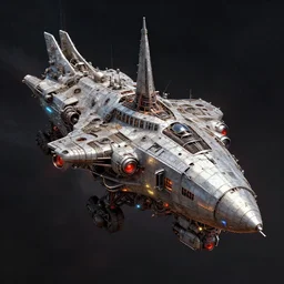 dieselpunk mothership, digital art, hd, 4k by David Michalczyk