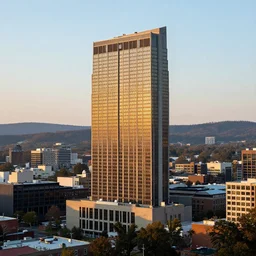 1 0 0 0 foot tall hotel above the asheville, nc skyline
