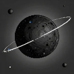pixel tracing gravity inside a event horizon of black hole, ultra realistic