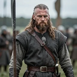 photo of moistkritikal as a viking age historical reenactor