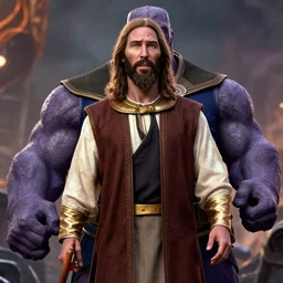 jesus as thanos, greg danton