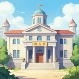 photo cartoon illustration comic manga painting of courthouse environement : 6 fantasy environement, digital painting, volumetric lighting by feng zhu, 3 d alejandro alvarez alena aenami artworks in 4 k beeple, by thomas kinkade hearstone league of legends dofus overwatch