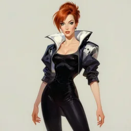 cyberpunk mary poppins, character design, painting by gaston bussiere, katsuya terada, frank frazetta, tom of finland, trending on artstation