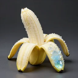 A banana is made of topaz crystal.