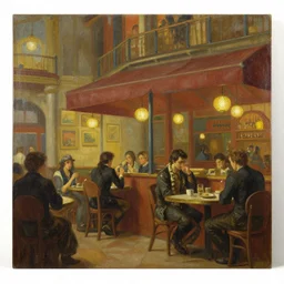 mos eisley cantina painting by albert bierstadt
