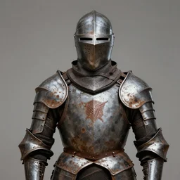knight in rusty armor