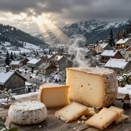 living in a town that specializes in cheese it's a long winter the cheeses all are extremely pungent and you're run out of all other traded foods because of a nearby war. The smell is so horrible you come up with the phrase who cut the cheese? to ask if someone farted or if it's just the cheese