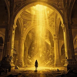el dorado , Dynamic lighting, cinematic, establishing shot, extremely high detail, foto realistic, cinematic lighting, pen and ink, intricate line drawings, post processed, concept art, artstation, matte painting, style by Raphael Lacoste, Eddie Mendoza