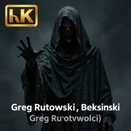 dementor. draped in dark sheet. dark colors. menacing. haunting. frightening. outstretched hand. trending on artstation. award winning. artgem. greg rutkowski. beksinski. extremely detailed. 4 k.