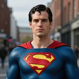 A portrait still of superman in Dublin City Ireland