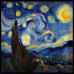the night sky, elegant sky and mountains on a beautiful sky, an abstract set of large shapes, colorful, warm contrasting colors, painterly, detailed painting of a landscape, extremely high detail, brush strokes, top view, black background, illustration by ross tran