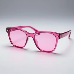 cyberpunk pink glasses