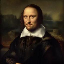 renaissance portrait painting of Saul Goodman by Leonardo Da Vinci