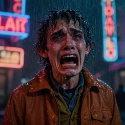 roy batty cries in the rain neon signs