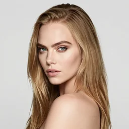 portrait of beautiful cara delevingne with a gibson girls hairstyle by mario testino, photo taken in 2 0 2 0, headshot, detailed, award winning, sony a 7 r