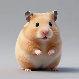 fat belly hamster, octane render, high definition, detailed