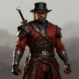 illidan stormrage in red dead redemption 2, cover art