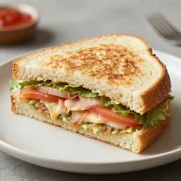 a 4 k photorealistic photo of a panini sandwich