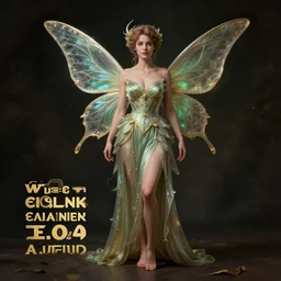full body pose, hyperrealistic vintage photograph of a adult fairy woman, dim volumetric lighting, 8 k, octane beautifully detailed render, extremely hyper detailed, intricate, epic composition, cinematic lighting, masterpiece, trending on artstation, very very detailed, stunning, hdr, smooth, sharp focus, high resolution, award, winning photo, dslr, 5 0 mm