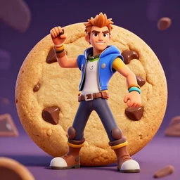 a chocolate chip cookie is the latest character to join apex!, apex legends, respawn, playapex, source engine, source sdk, hdr, wide color gamut, photorealism, hyperrealistic